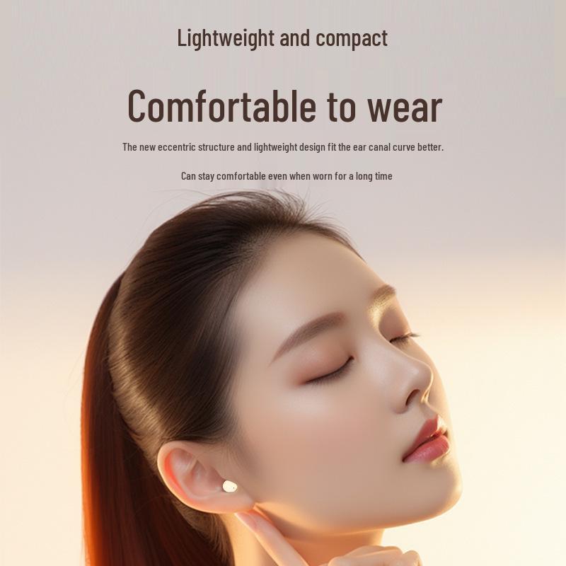 Mini12s Ultra-small Invisible TWS Bluetooth Sleep Earbuds