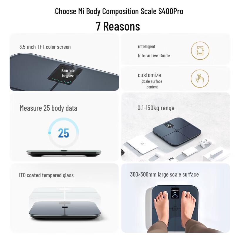 Xiaomi Smart Body Fat Scale S400 Pro (CN version)