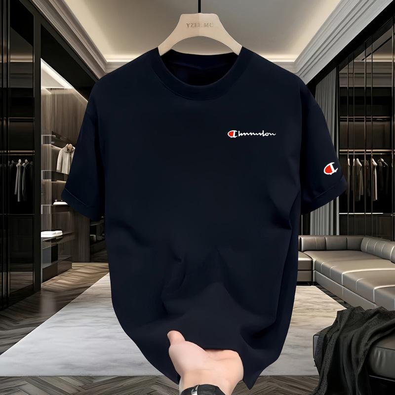 Limited Edition Letter Print Men's T-shirt Casual Streetwear Short Sleeve Cotton Tee Trendy Graphic Tops