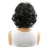Synthetic Black Wigs With Bangs Short Curly Fluffy Wigs for Women Daily Cosplay Natural Bob Hair Heat Resistant Fiber Wig