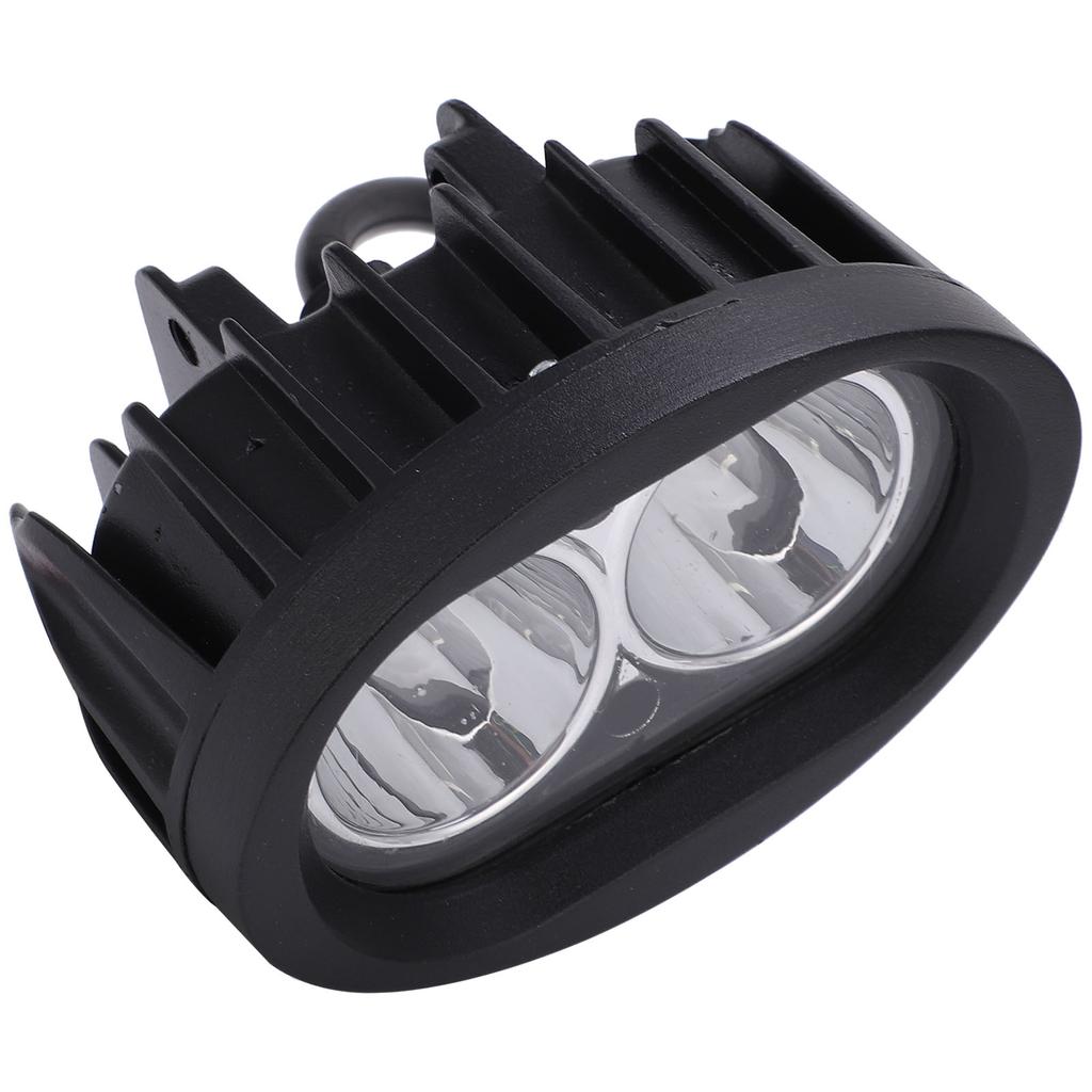 4in 20W LED Dual Head Driving Light Spotlight Fog Lamp for Car Truck ATV Boat Motorcycle Black