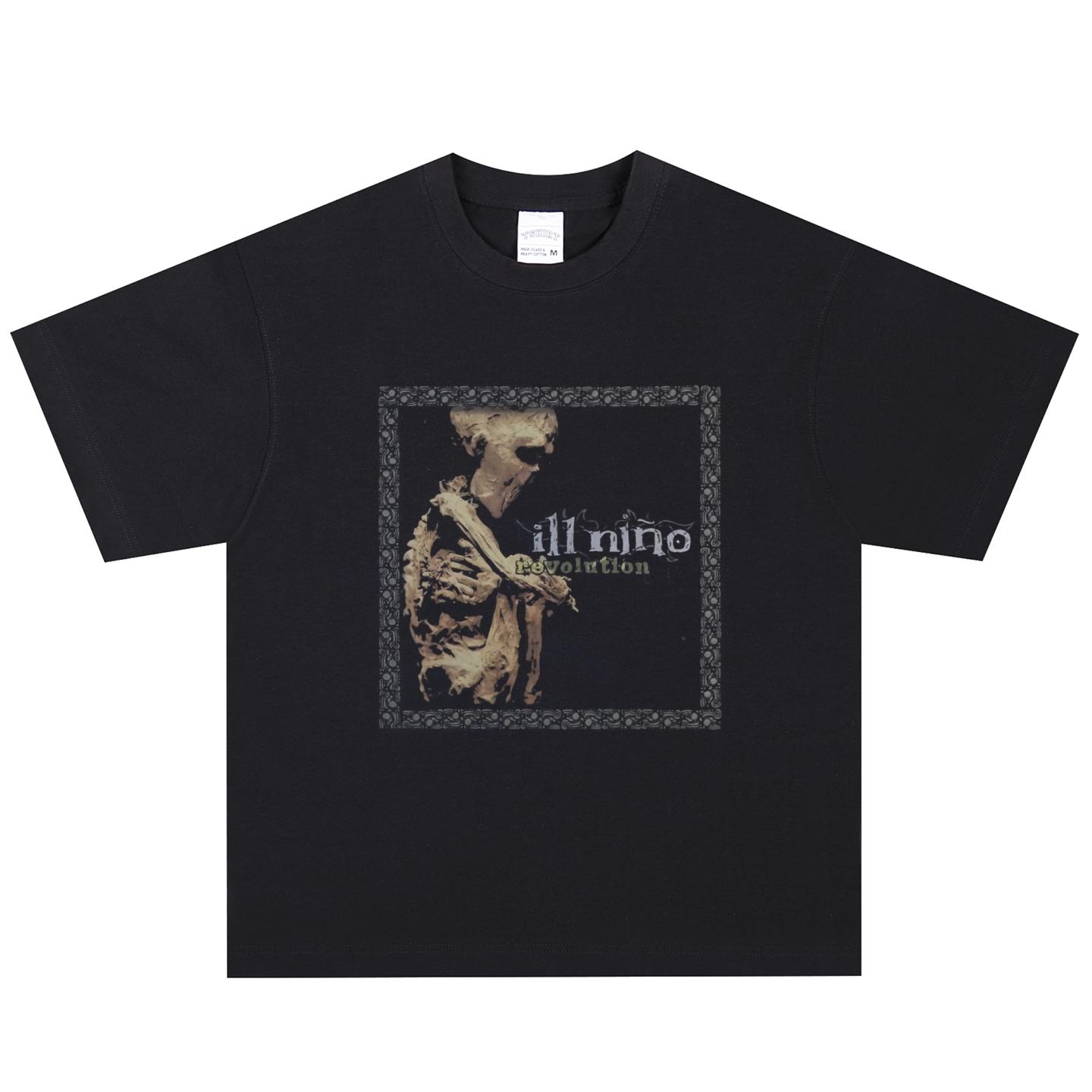 Ill Nino T-Shirt, Soft Fabric Casual Daily Wear M