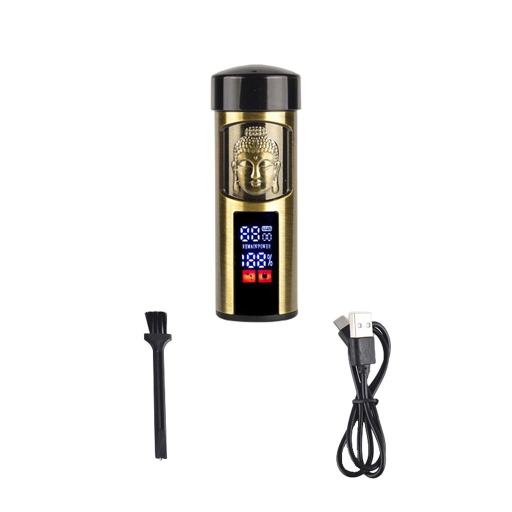 Men Electric Shaver, Facial Beard Trimmer ,Rechargeable Compact Shaving Pocket