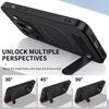 Luxury Carbon Fiber Pattern Skin-friendly Case For OPPO Find X9 Pro X8 Pro Foldable Bracket Magnetic Shockproof Protector Cover