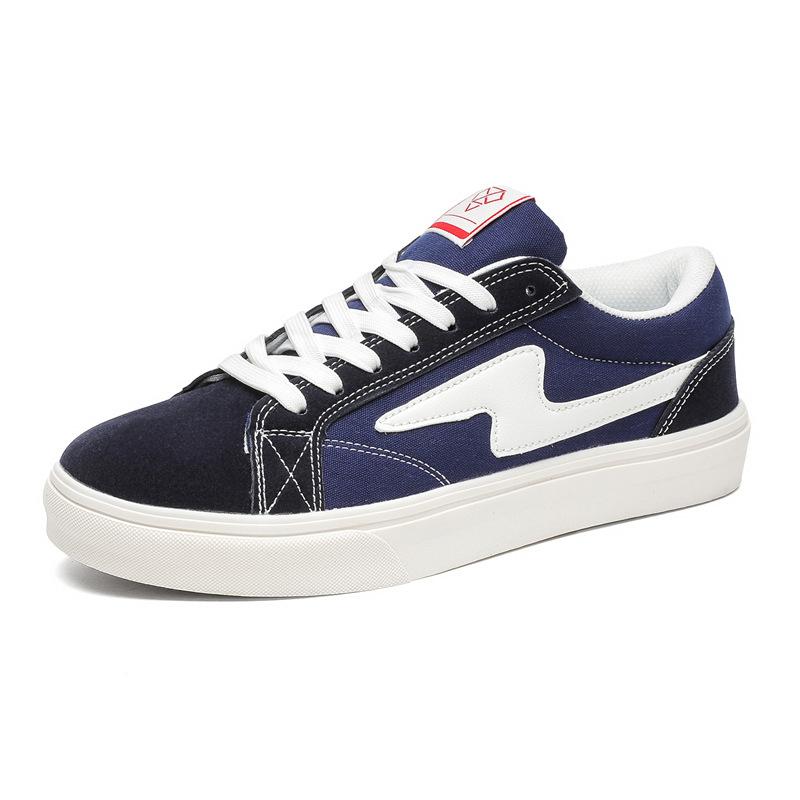 

Хлебные туфли мужские повседневные туфли уличные кеды 2025 шнуровка модные туфли универсальные спортивные туфли пара ретро модные туфли 44