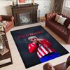 Atletico Madrid Personalized Name Area Rug Perfect for Dining Room Outdoor Hallway Study room Anti-slip Rug Office home decor