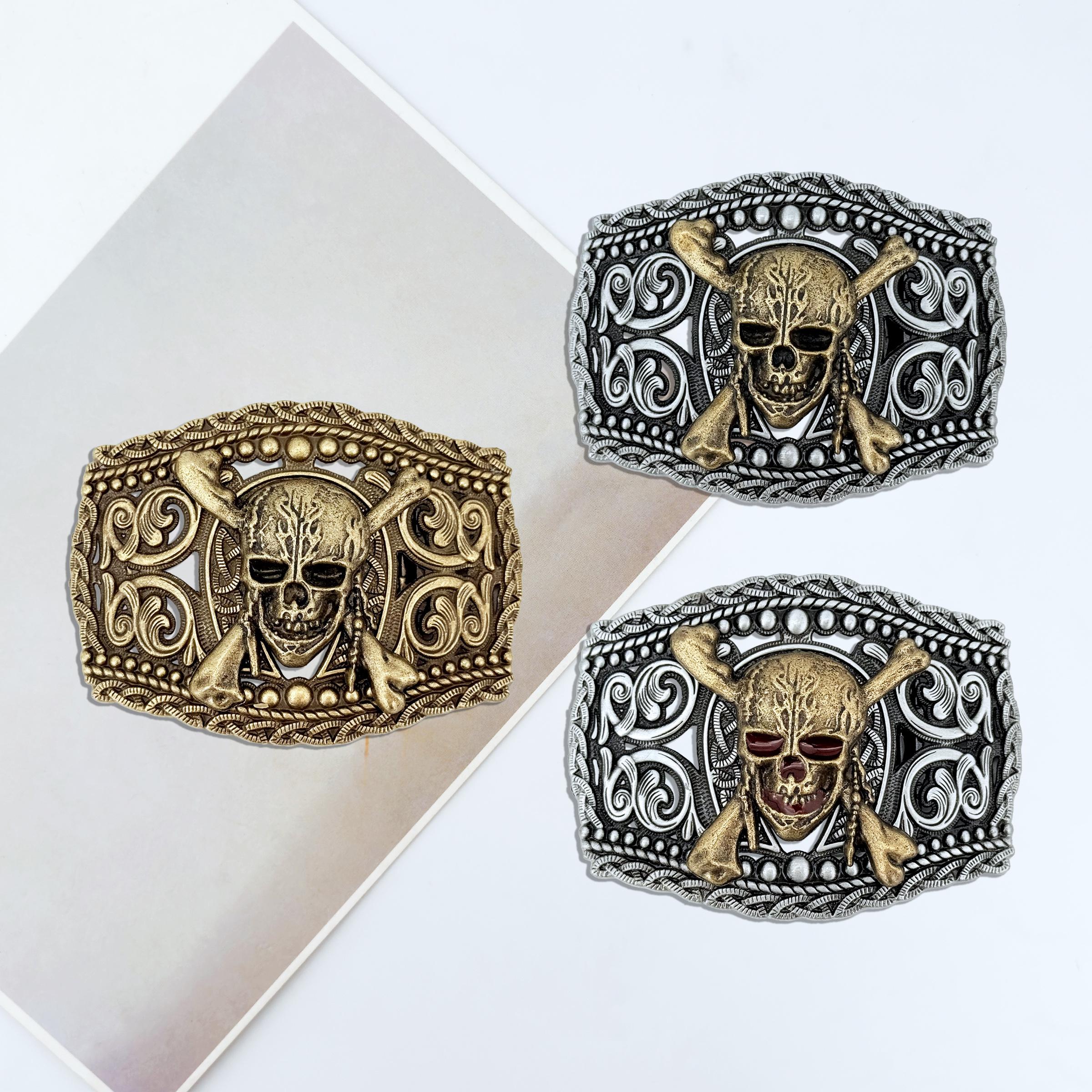 Custom Zinc Alloy Belt Buckle Personalized Logo Metal Buckle for Leather Belts