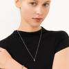 Water Drop Long Surgical Steel Necklace
