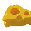 3D Printed Toothpaste Storage Rack, Cheese Shaped Toothbrush Holder, Moisture-Proof Multi-Sized Holes Organizer for Bathroom