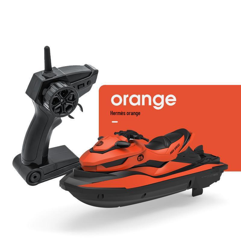 High-Speed Remote Control Waterproof Speedboat Toy for Kids