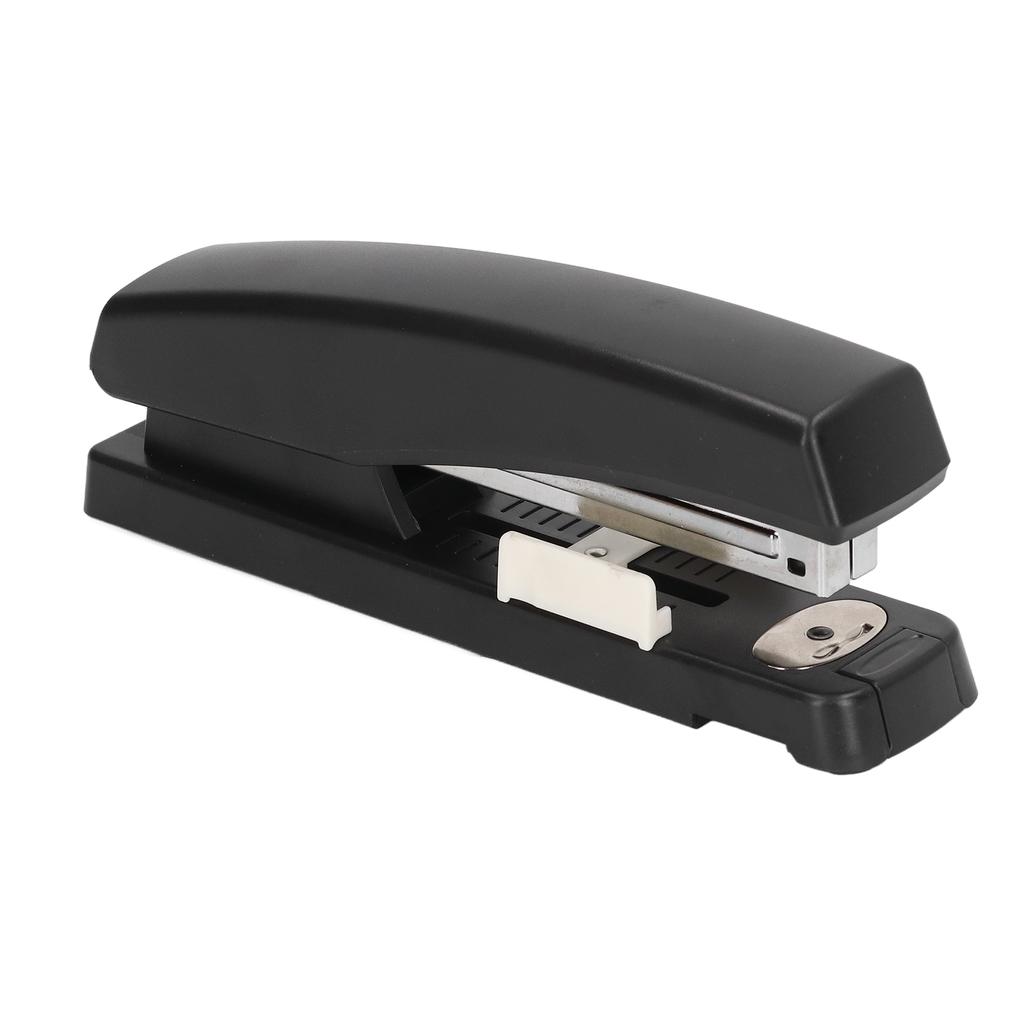 Stapler Black ABS Plastic Buffer Bottom 210 Needle Storage Regulable Rotatable Staplers Hand Held