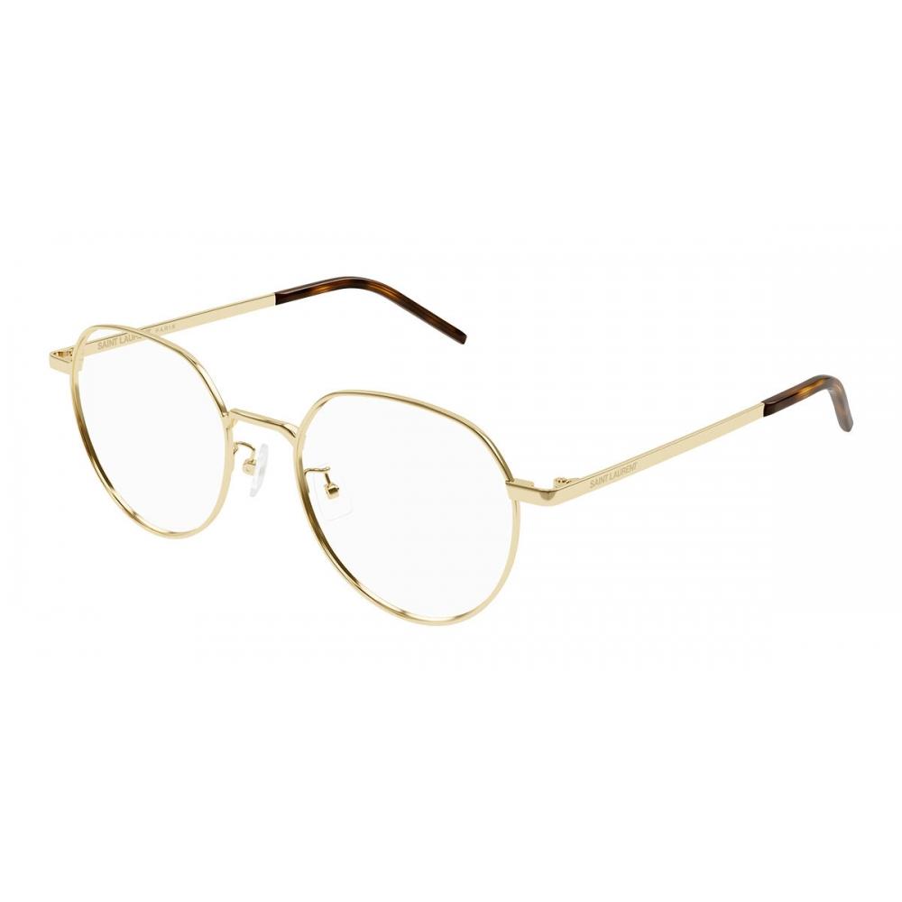 

Saint Laurent Sl 647 F Asian Fit 003 Unisex Eyeglasses Gold/52