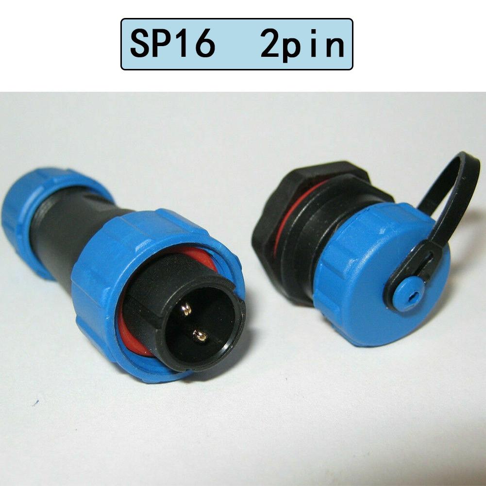 IP68 Waterproof Connector for SP16 Panel Mount Choose from 2 3 4 5 7 9pin