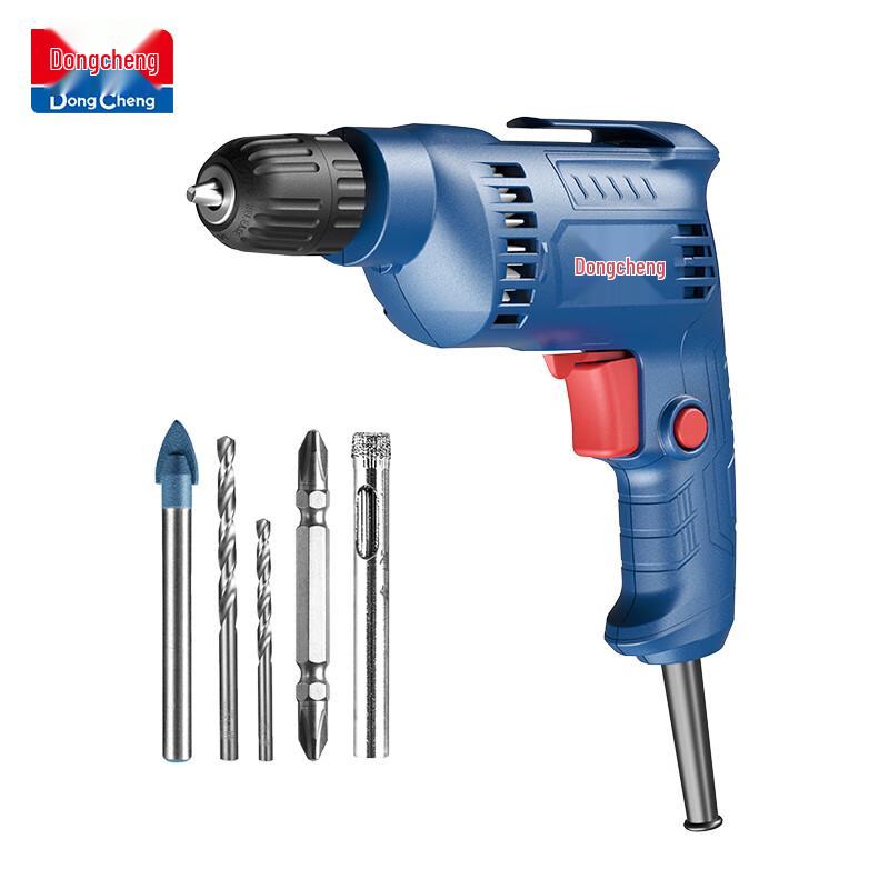 Dongcheng WJZ400 400W Corded Multi-function Electric Drill CN plug (adapter included)