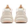 Anta Floral Shoes Slip Resistant Abrasion Resistant Low top Chunky Sneakers Women's White Beige Pink Sneakers 122528888R-2