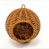 Comfortable Woven Bird Nest Wear-resistant Hanging Hammock Bed Bird Hammock for Cage  Bird Breeding