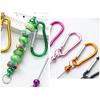 Beadable Keychains Bars Blank Beadable Keychains Bars Metal Keychains Multifunctional Key Fob Blank for Jewelry Making