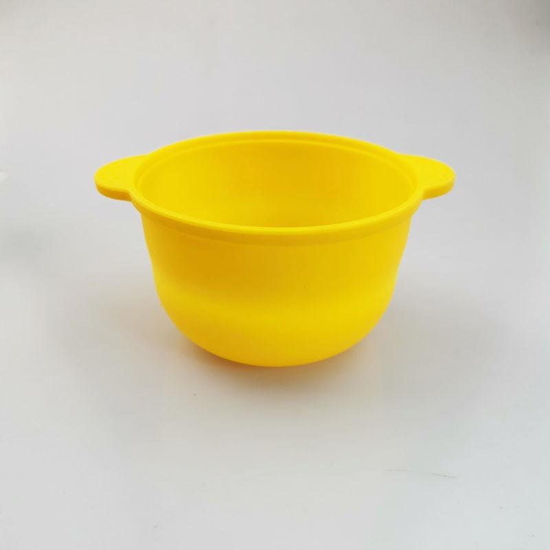 Silicone Folding Mask Bowl - Multi-functional Non-stick Wax Bean Bowl for Hair Removal