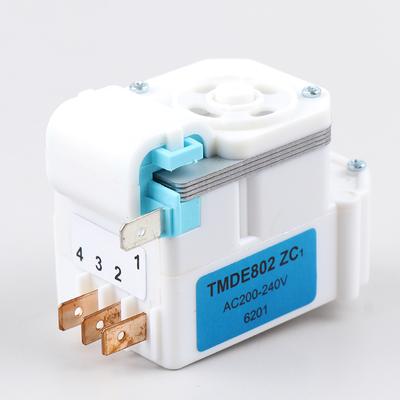 Wysokiej jakości 1 szt. Plastikowy timer rozmrażania Uniwersalny AC 200-240 V TMDE802ZC1 Do chłodziarki Do wszystkich części lodówki 220 V