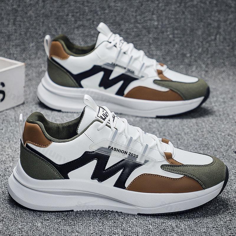 Fashion Men's Casual Sports Shoes 2025 Retro Sneakers Four Season New Soft Sole Anti-slip Fashion Outdoor Running Shoes Male's Sneakers