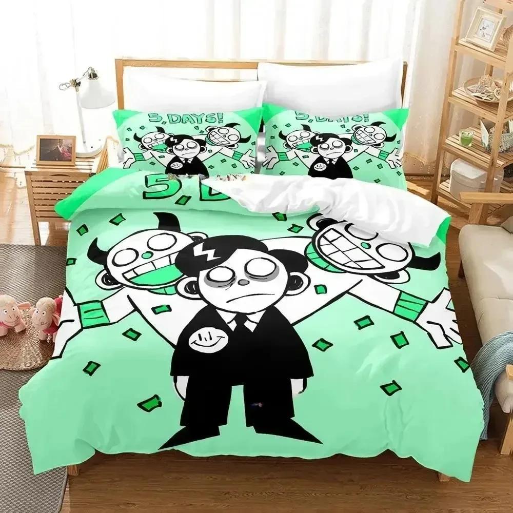 New SUBWAY MIDNIGHT 3D NEW Duvet Cover Pillowcase Bedding Set Adult Boy Girl Bedroom Decoration Children Single Double Large