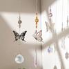 7Pcs Rotating Animal Butterfly Prism Ball Pendant Coloured Light Collection Pendant  Scenic Spot