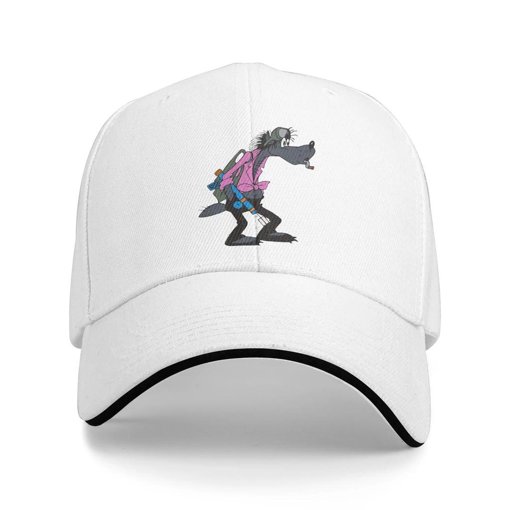 Summer Nu Pogodi Wolf Cigarette Smoking Baseball Cap Hunting Camping Vintage Sun Hip Hop Hats Unisex Adult Hot Sale Caps