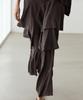 Masimodutti Frill Detail Fluid Skirt Pants