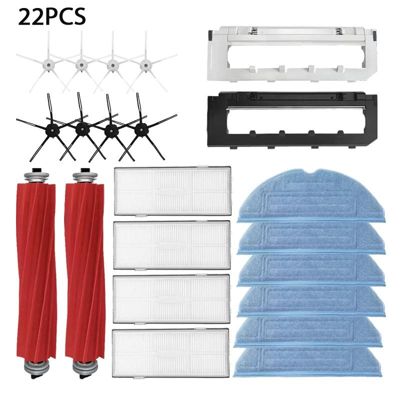 For Roborock S7 S70 S75 S7Max S7 maxv ultra T7S Plus S7 pro ultra Accessories Main Brush Hepa Filter Mops Robot Vacuum Cleaner P