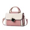 Damen Colorblock Kleine Quadratische PU Handtasche - 2025 Mode Umhänge- & Schultertasche