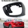 Marco de Espejo Retrovisor Lateral Para Mazda CX-5 2015-2016 CX-3 2016 2017 2018 Cubiertas de Espejos de Puerta Lateral Marco Accesorios para Coche