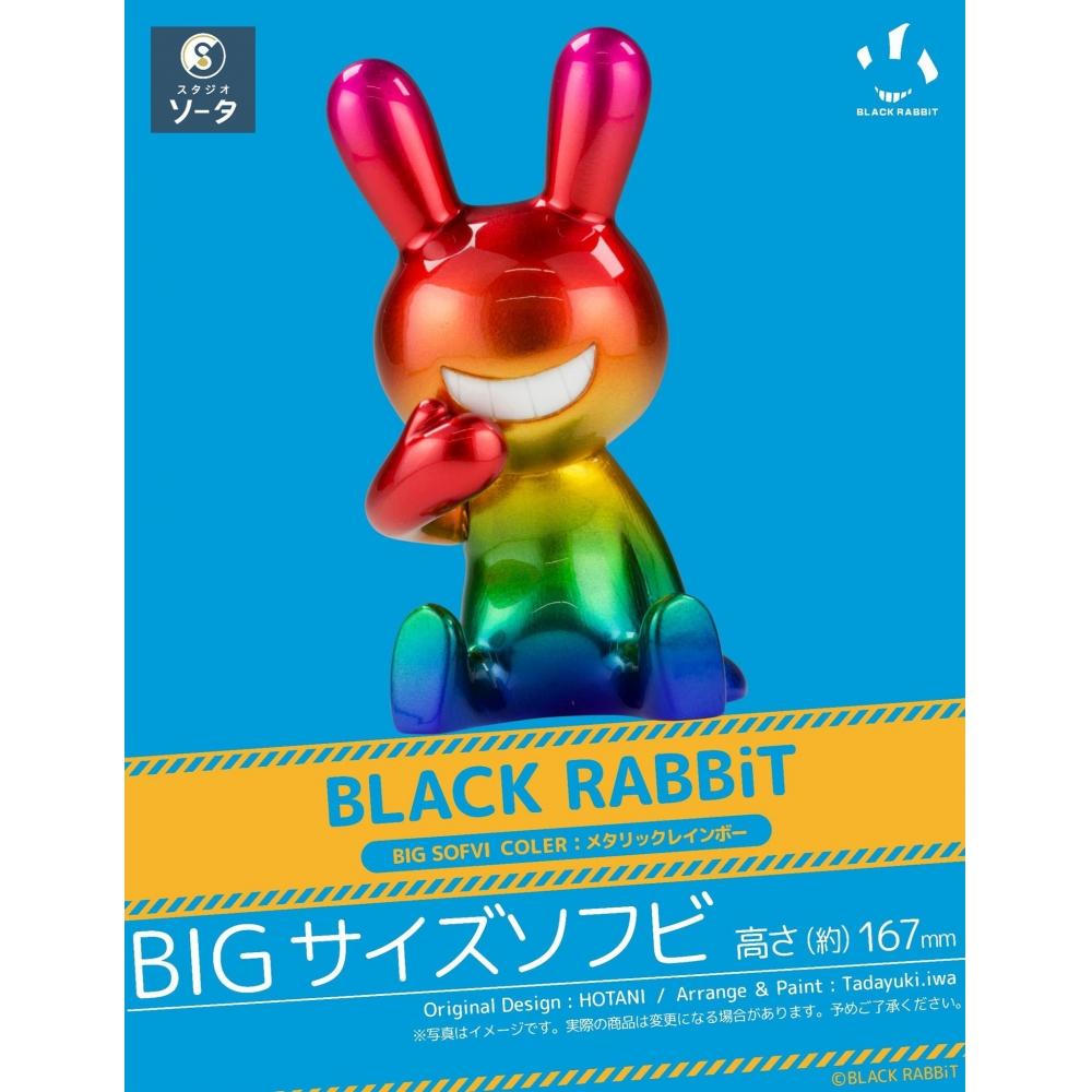 

Null Black Rabbit Big Sofvi Color Metallic Rainbow