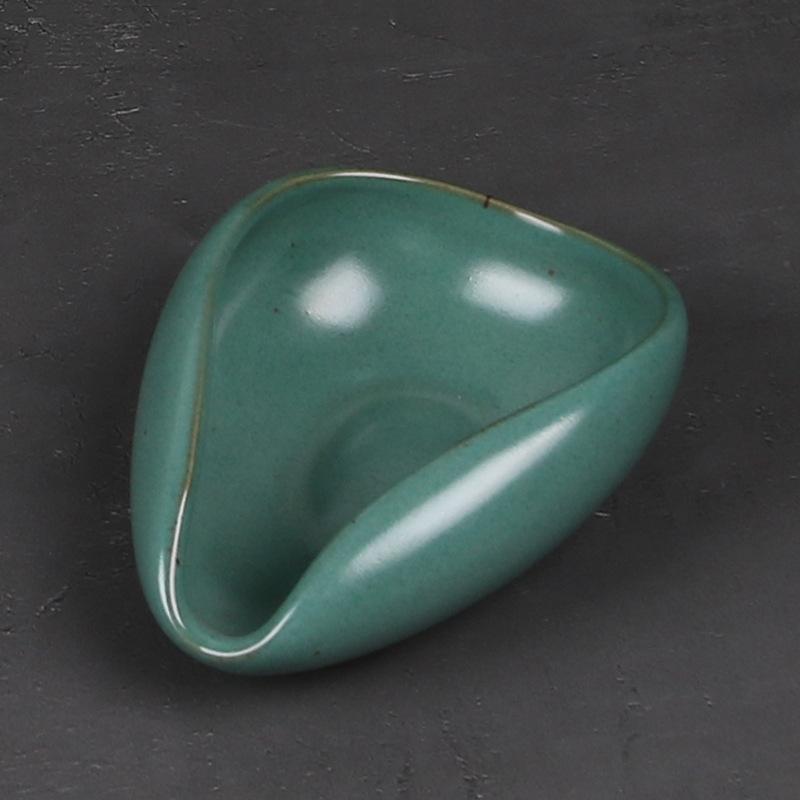 Keramik Teelöffel Kung Fu Tee-Set Zubehör Tablett Ornamente Retro Weiß Porzellan Celadon Löffel Schaufel Ware