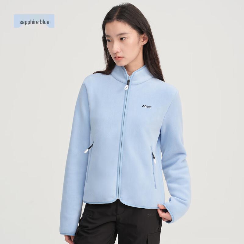 

Женский теплый кардиган из двустороннего флиса ZAUO L