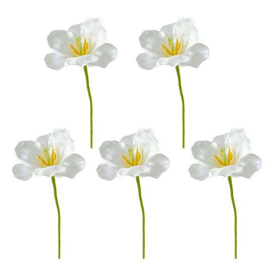 Simulovaný tulipán Umělé plně rozkvetlé tulipánové květy Falešný tulipán s ohebným stonkem pro jarní letní domácí dekoraci Svatební stolní dekorace