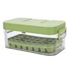 24 Cell Silicone Ice Cube Tray with Lid and Ice Scoop Food Grade Easy Release Flexible Ice Cube Mold for Freezer