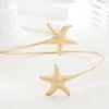 iF ME Starfish Arm Cuff for Women, Adjustable Open Upper Arm Bracelet, Beach Vacation Boho Jewelry