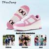 Rullskridskor Barn Sneakers Med Hjul Barn Rullskridskor Mode Utomhussportskor Flickor Pojkar Presenter Till Barn