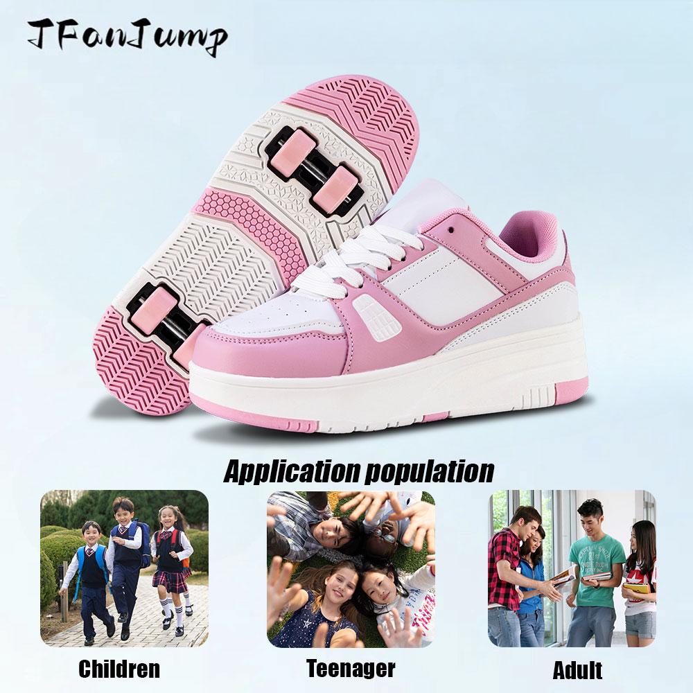 Rullskridskor Barn Sneakers Med Hjul Barn Rullskridskor Mode Utomhussportskor Flickor Pojkar Presenter Till Barn