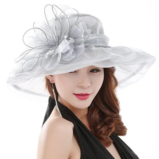 Women's Fashion Summer Church Kentucky Derby Cap British Tea Party Wedding Hat