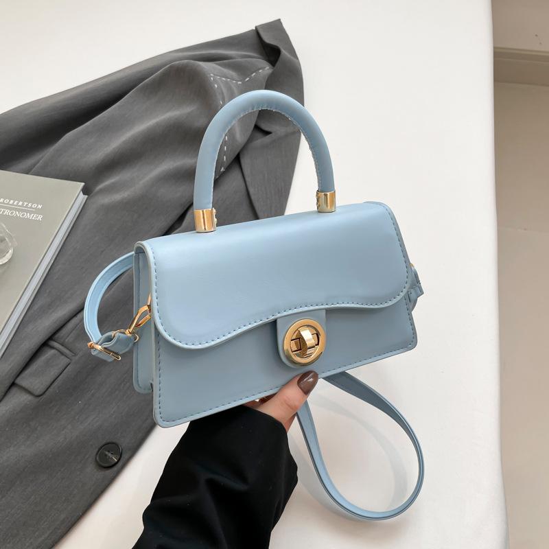 Summer Portable Commuter Women's Bag New Trendy Retro Small Square Bag Versatile Multi-functional Shoulder Messenger Bag