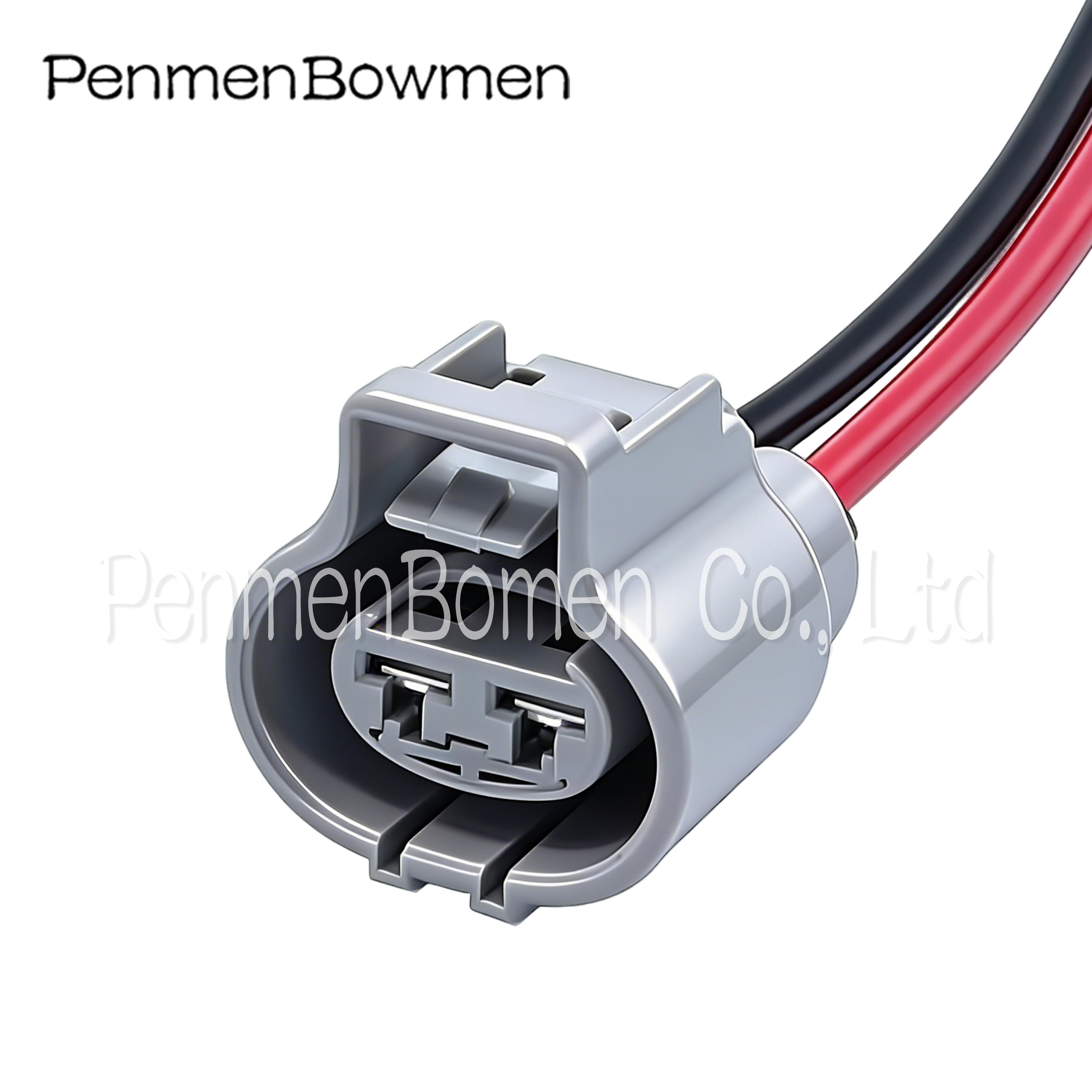 

1 Set 2 Pin Auto 176142-2 Electronic Fan Connector Plug Brake Booster Pump Assembly Wire Harness 176143-6 1 Set