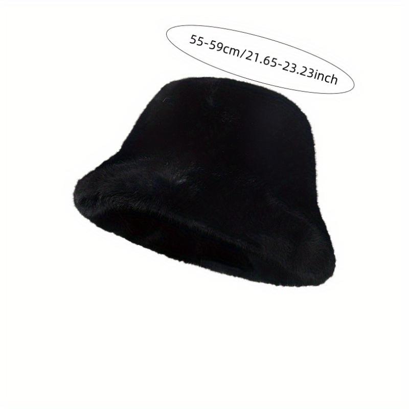 1 Piece of Women's Faux Fur Winter Hat, Small In Size, Suitable for Outdoor Sports, Cycling, Machine Washable