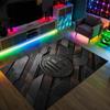 AC Milan Design Crystal Velvet Carpet Cozy Non?Slip Printed Rug For Bedroom Living Room Entrance