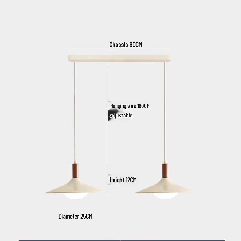 UOSU Nordic Mid-century Dining Room Chandelier