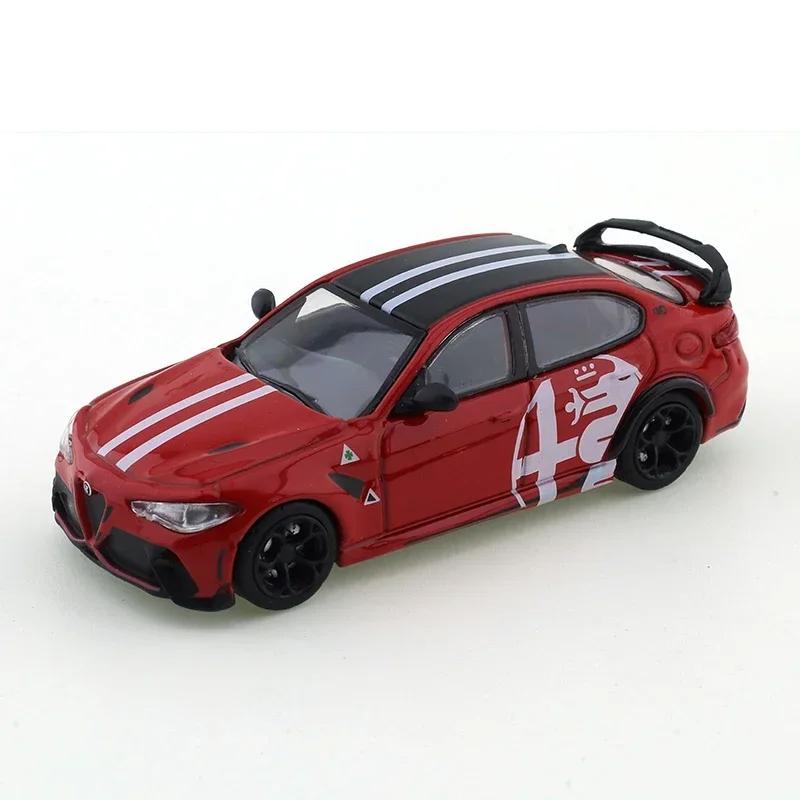 QGDM1 DCT 1/64 Alfa Romeo Giulia Juliet GTA Car Alloy Motor Vehicle Diecast Metal Model Kids Xmas Gift Toys for Boys