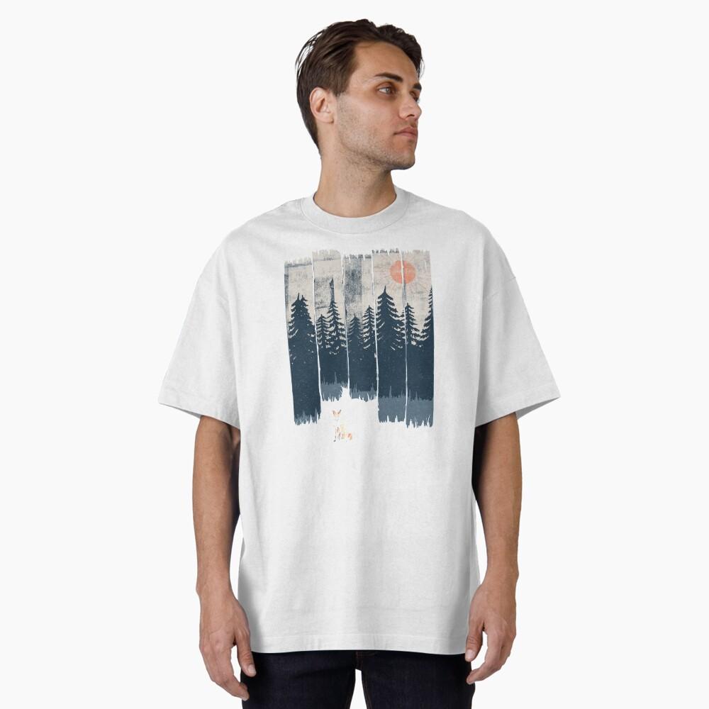 

A Fox in The Wild Casual Tshirt Mens and Womens Luxury Brand Top M