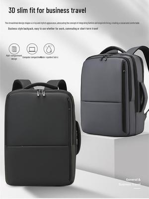 Herren Business-Reiserucksack mit hoher Kapazität für Laptops & Schule