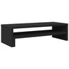 VidaXL Support de moniteur noir 54x22x15 cm bois d'ingénierie, support de moniteur pour bureau, étagère de moniteur, support 854770