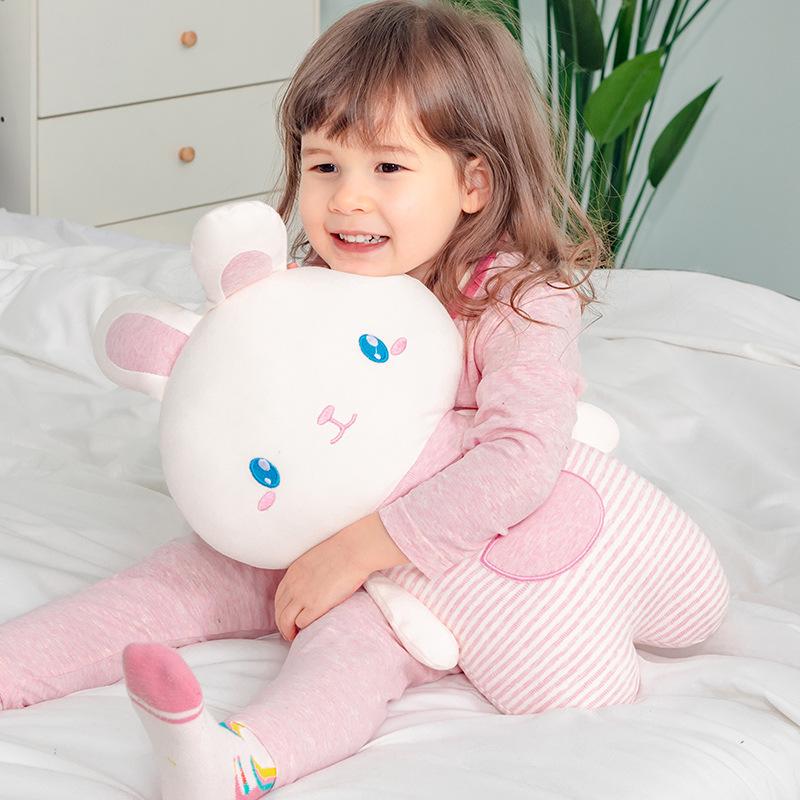 Bunny Doll Bear Doll Baby Children's Companion Soothing Sleeping Pillow Rag Doll Girl Plush Toy